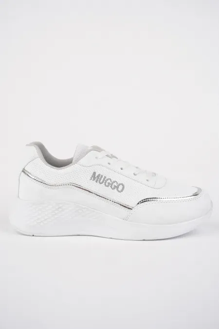 Chaussures de sport orthopédiques décontractées à lacets pour femmes Muggo COCO, confortables et élégantes.