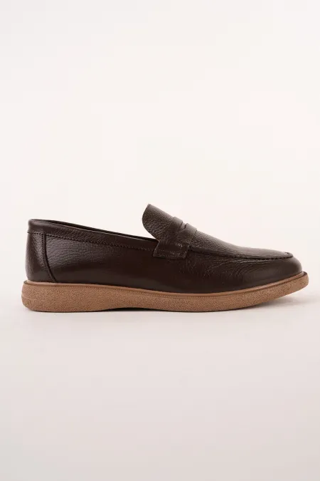 Muggo PEDRO Genuine Leather Slip-on Men's Classic Casual Shoes