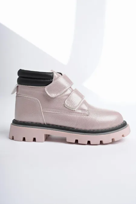 Bottes Muggo GADGET pour enfants, unisexes, confortables et résistantes au froid, avec fermeture velcro.