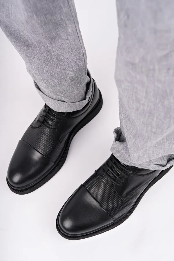 Muggo Marcel Garantili Erkek Günlük Klasik Hakiki Deri Casual Ayakkabı