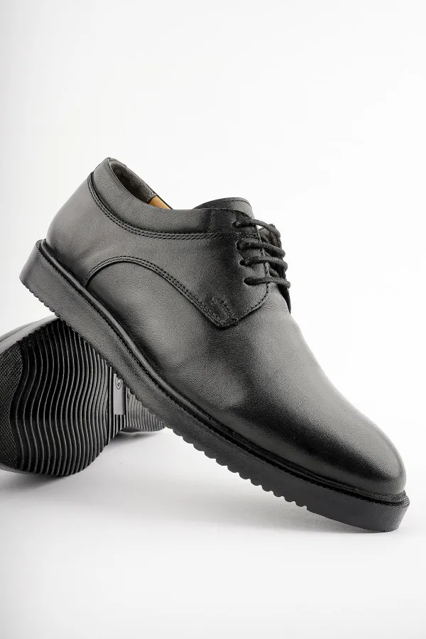 Chaussures décontractées classiques en cuir véritable pour hommes Muggo Mendy, garanties
