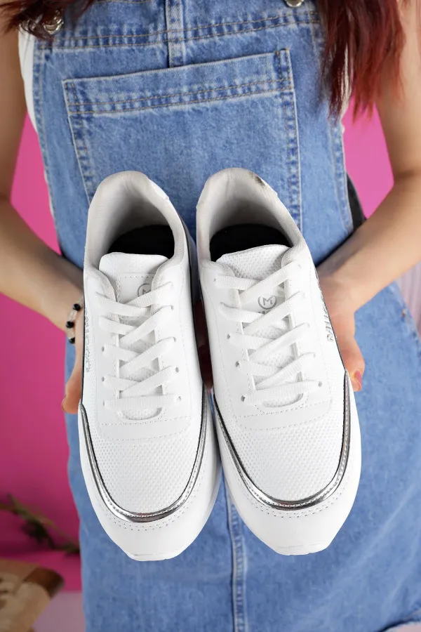 Muggo Happy Guaranteed Women's Orthopedic Casual Lace-up Stylish Comfortable Sneaker Sports Shoes