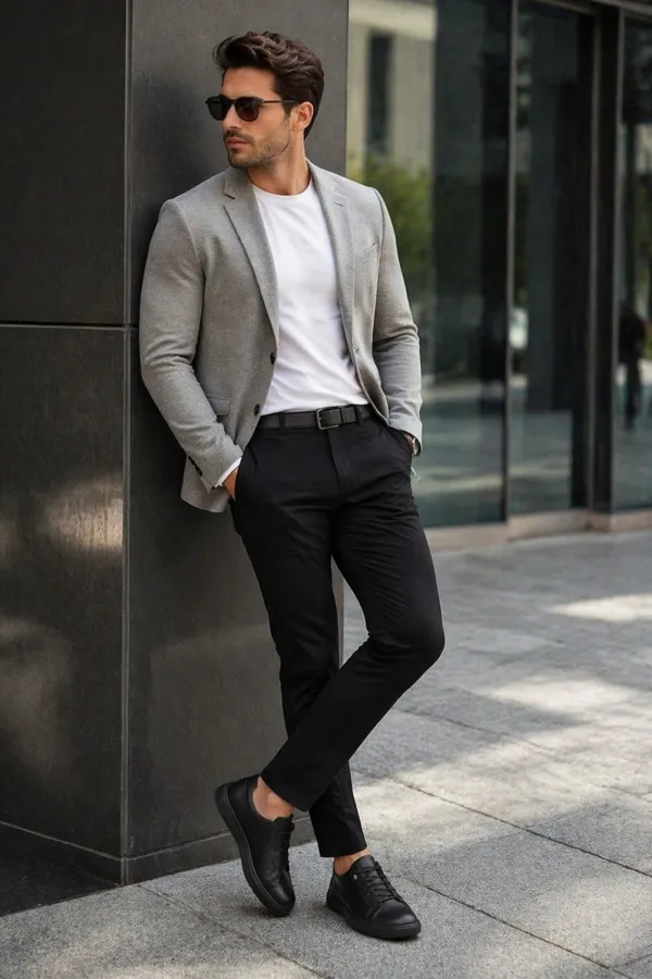 Muggo JUNO Hakiki Deri Bağcıklı Erkek Günlük Klasik Casual Ayakkabı