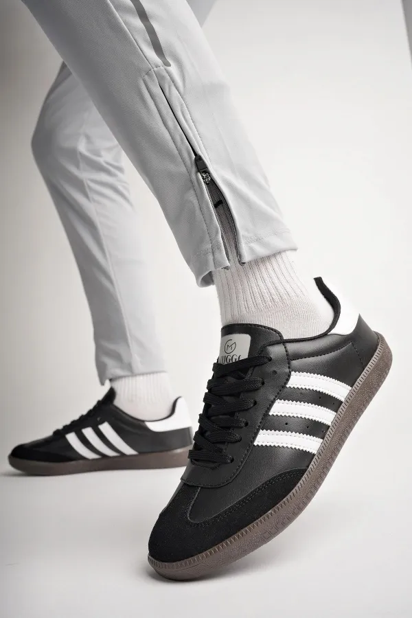 Muggo JABBAR Unisex Ortopedik Günlük Garantili Bağcıklı Yürüyüş Koşu Sneaker Spor Ayakkabı