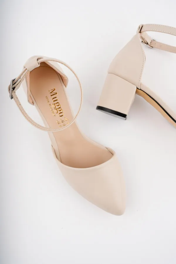 Muggo W0708 Guaranteed Women's Classic Casual Style Elegant and Comfortable High Heels