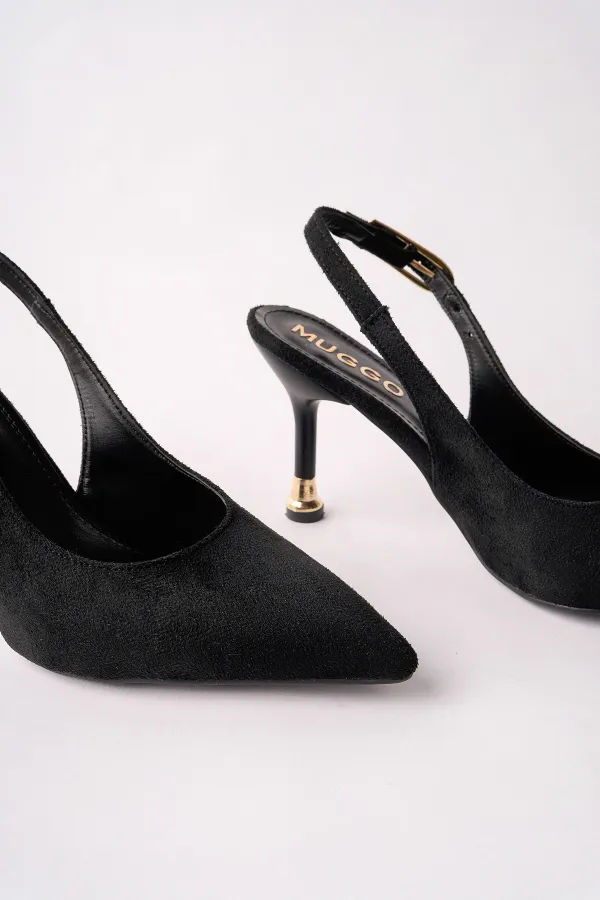 Escarpins à bout pointu et dos ouvert pour femmes Muggo CHIC