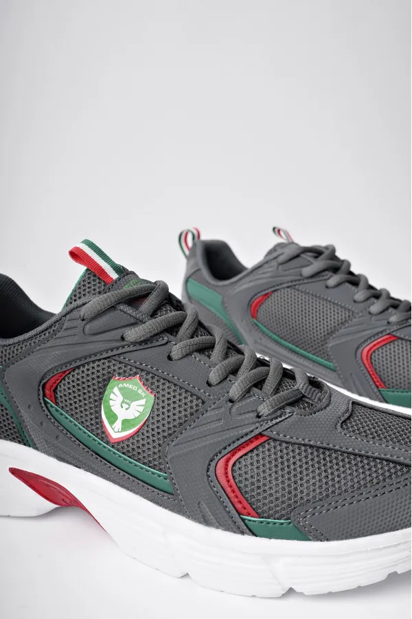 Amed Spor BRAİN Unisex Ortopedik Günlük Bağcıklı Sneaker Spor Ayakkabı