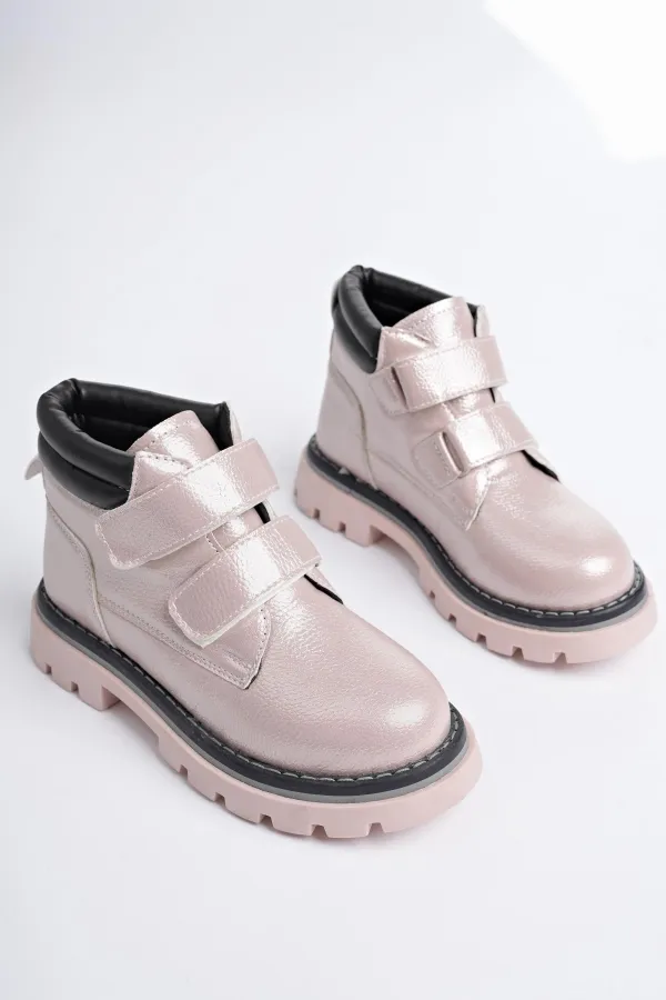 Bottes Muggo GADGET pour enfants, unisexes, confortables et résistantes au froid, avec fermeture velcro.