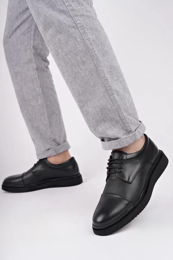 Muggo Marcel Garantili Erkek Günlük Klasik Hakiki Deri Casual Ayakkabı