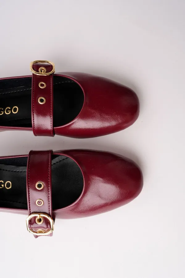 Ballerines Muggo DAISIE pour femmes avec boucle dorée