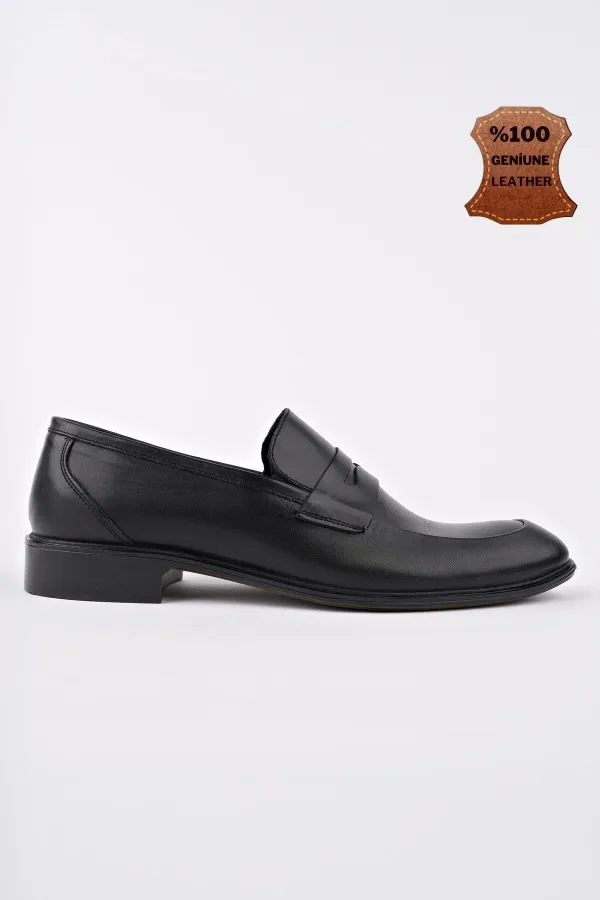 Muggo H040 Genuine Leather Classic Men's Shoes