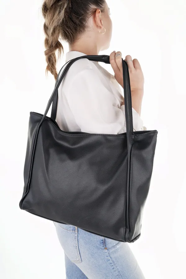 Sac cabas Muggo LEA pour femme, à porter à la main ou à l'épaule.