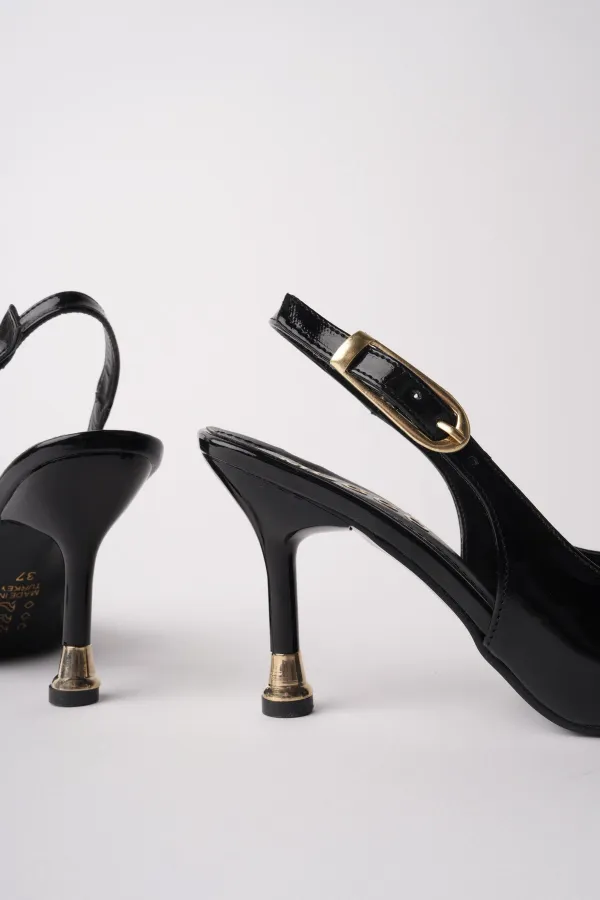 Escarpins à bout pointu et dos ouvert pour femmes Muggo CHIC