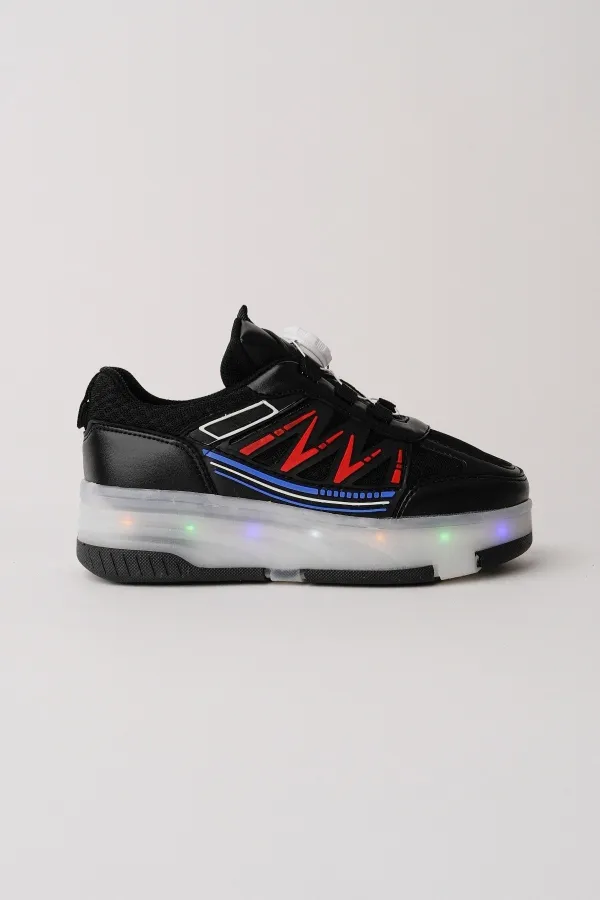 Muggo SKY Kids Light-Up Roller Skate Sneaker Sports Shoes Muggo SKY Kids Light-Up Roller Skate Sneaker Sports Shoes