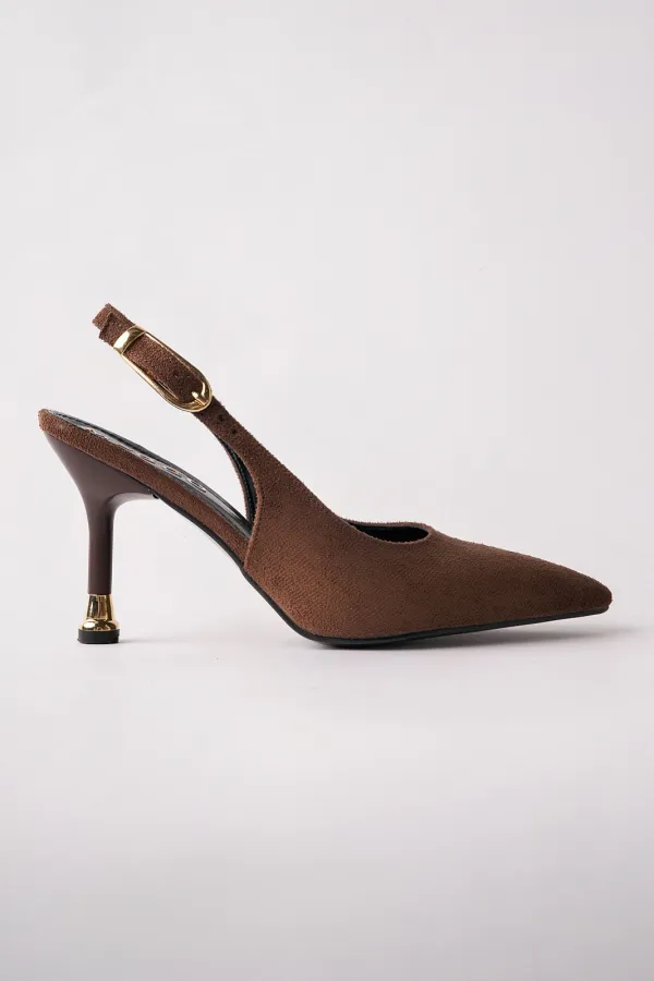 Escarpins à bout pointu et dos ouvert pour femmes Muggo CHIC