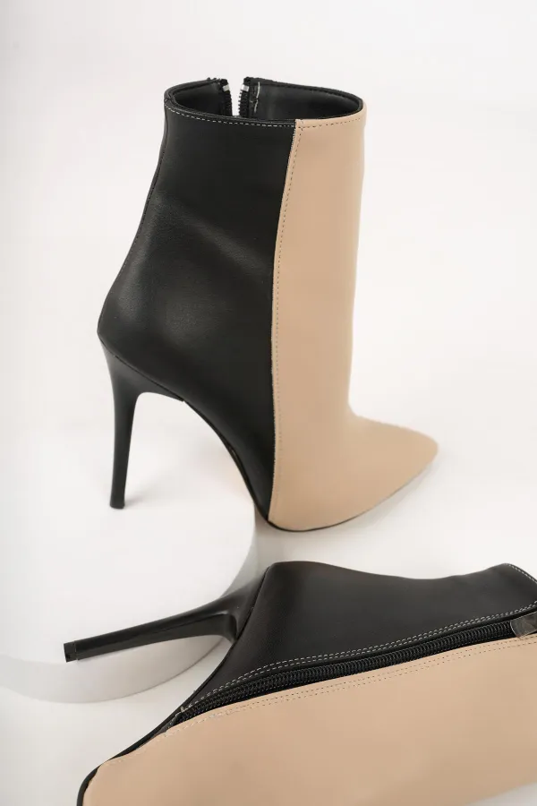 Bottes à bout pointu et talon fin Muggo Hera pour femmes