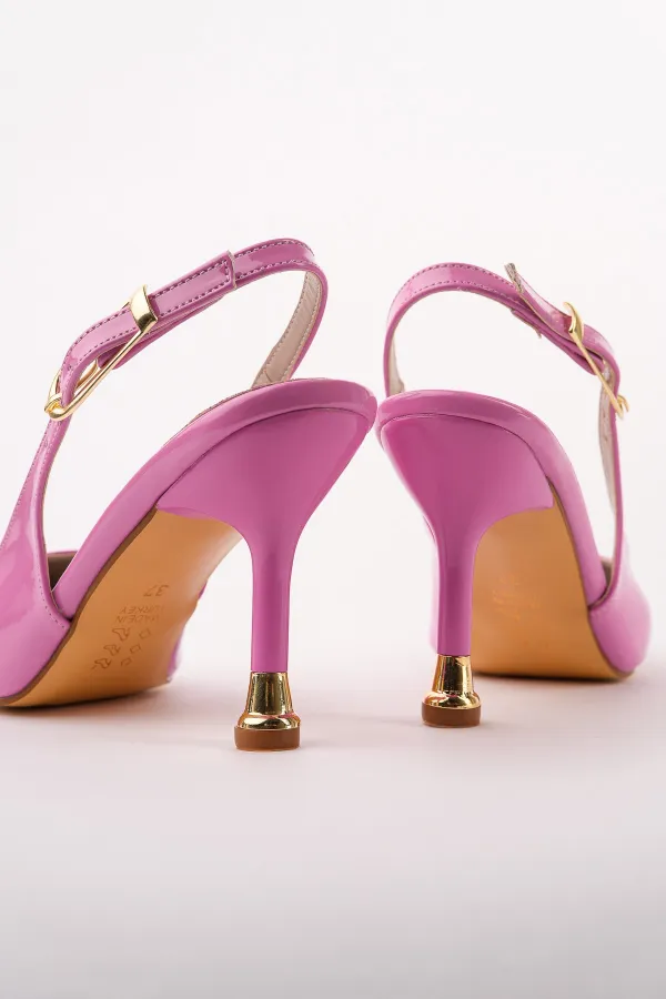 Escarpins à bout pointu et dos ouvert pour femmes Muggo CHIC