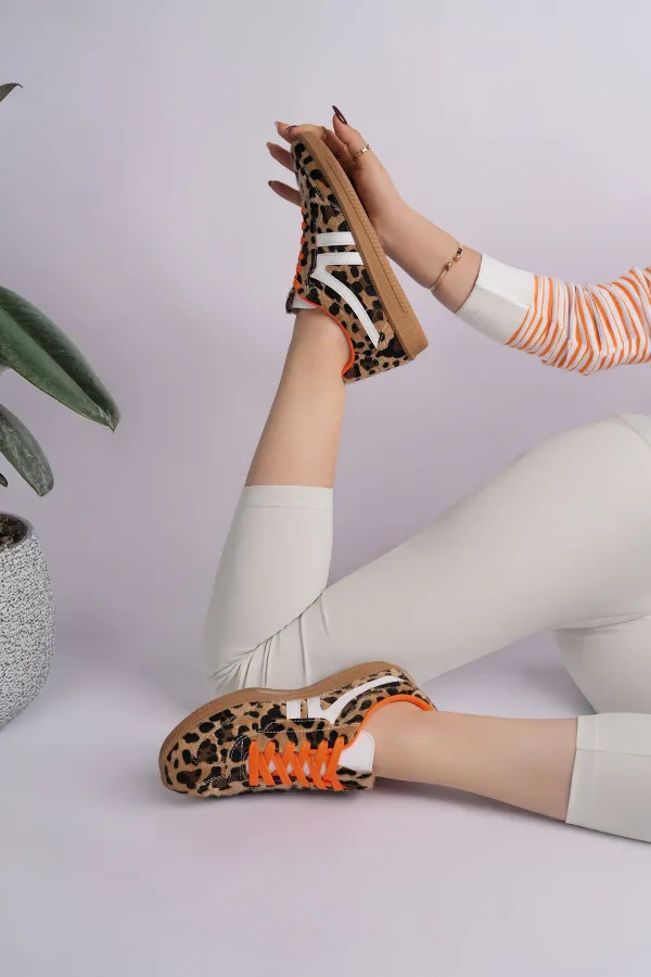 Muggo HUXLEY Double Lace-Up Women's Casual Sneaker Sports Shoes