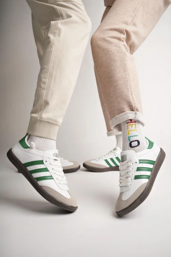 Muggo JABBAR Unisex Ortopedik Günlük Garantili Bağcıklı Yürüyüş Koşu Sneaker Spor Ayakkabı