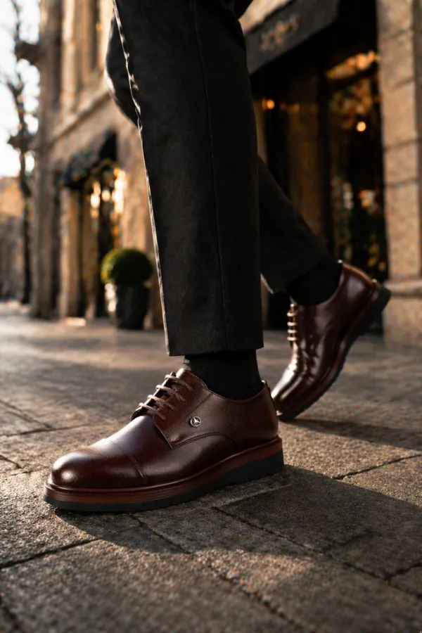 Chaussures décontractées classiques pour hommes Muggo ARTOS à lacets et semelle confortable