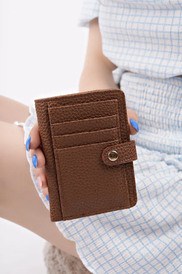 Muggo ARYA Bozuk & Kağıt Para Bölmeli Fermuarlı Kartlık Kadın Cüzdan