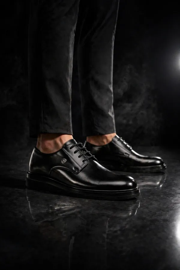 Chaussures décontractées classiques pour hommes Muggo EDWIN à lacets et semelle confortable