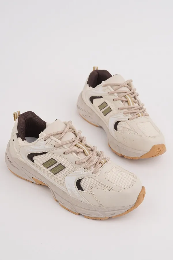 Chaussures de sport décontractées à lacets et semelle épaisse Muggo SHIFT pour femmes