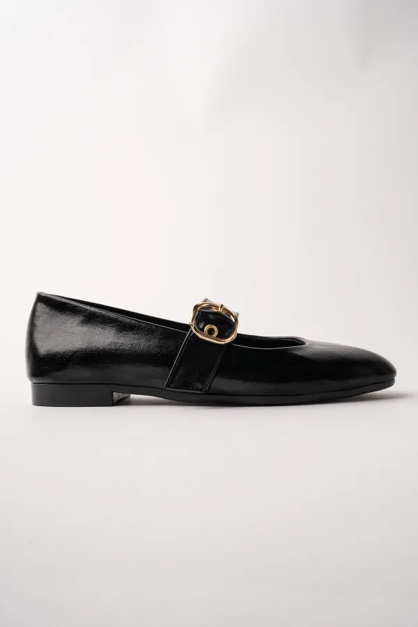 Ballerines Muggo DAISIE pour femmes avec boucle dorée