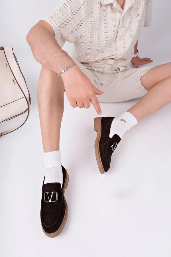 Muggo VICTORY Genuine Leather Men's Casual Shoes