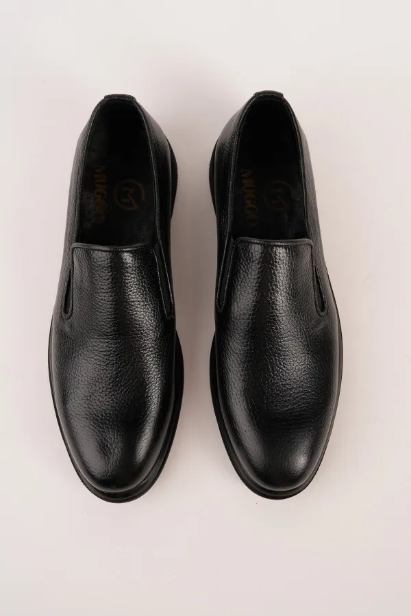 Muggo DIMITROV Genuine Leather Laceless Men's Classic Casual Shoes Muggo DIMITROV Genuine Leather Laceless Men's Classic Casual Shoes