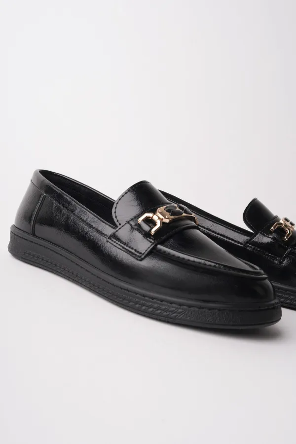 Mocassins décontractés pour femmes Muggo OXFORDIA avec boucle métallique