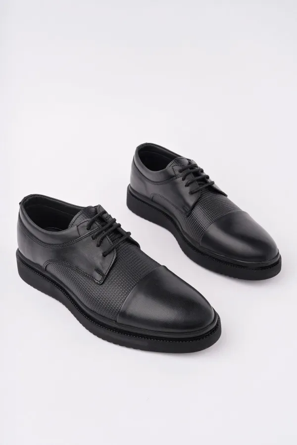 Muggo Marcel Garantili Erkek Günlük Klasik Hakiki Deri Casual Ayakkabı