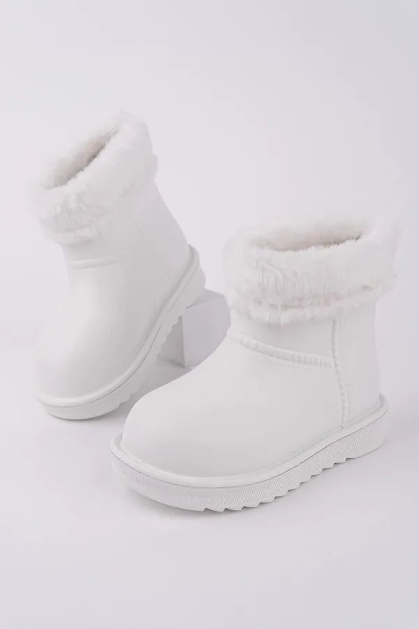 Bottes de pluie et de neige doublées de fourrure pour enfants Muggo FRIGUS