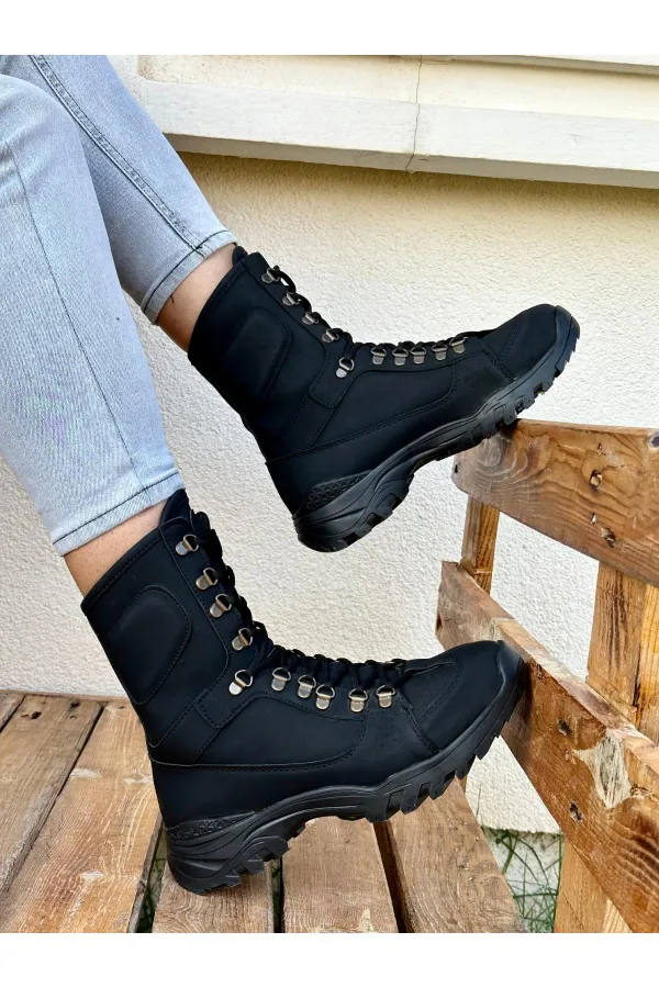 Muggo JOSEF Guaranteed Unisex Military Boots
