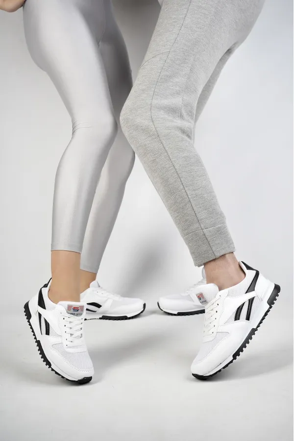 Muggo Elvis Unisex Ortopedik Günlük Garantili Yürüyüş Koşu Sneaker Spor Ayakkabı