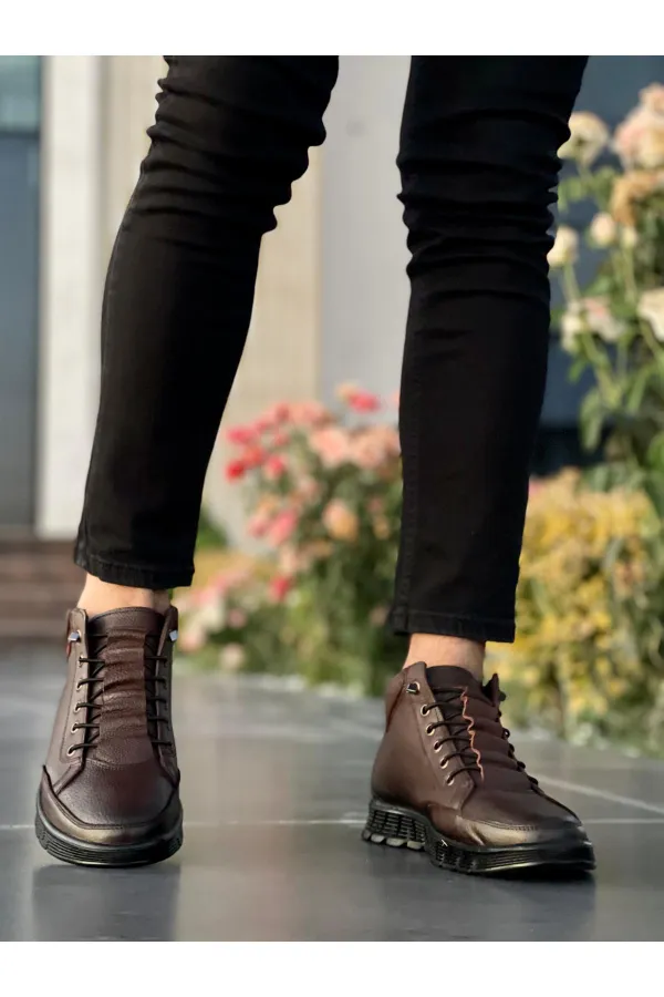 Muggo COSTA Guaranteed Men's Genuine Leather Boots