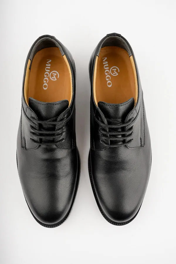 Chaussures décontractées classiques en cuir véritable pour hommes Muggo Mendy, garanties