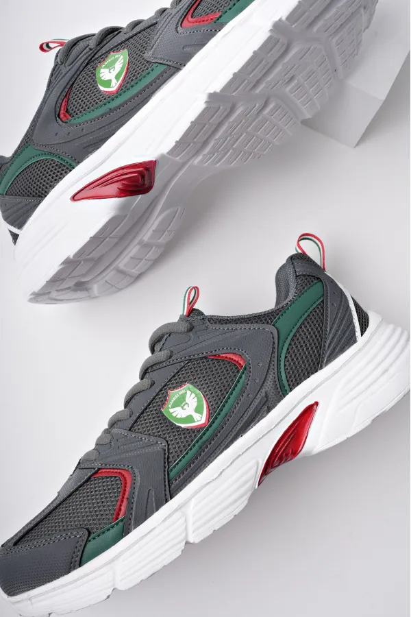 Amed Spor BRAİN Unisex Ortopedik Günlük Bağcıklı Sneaker Spor Ayakkabı