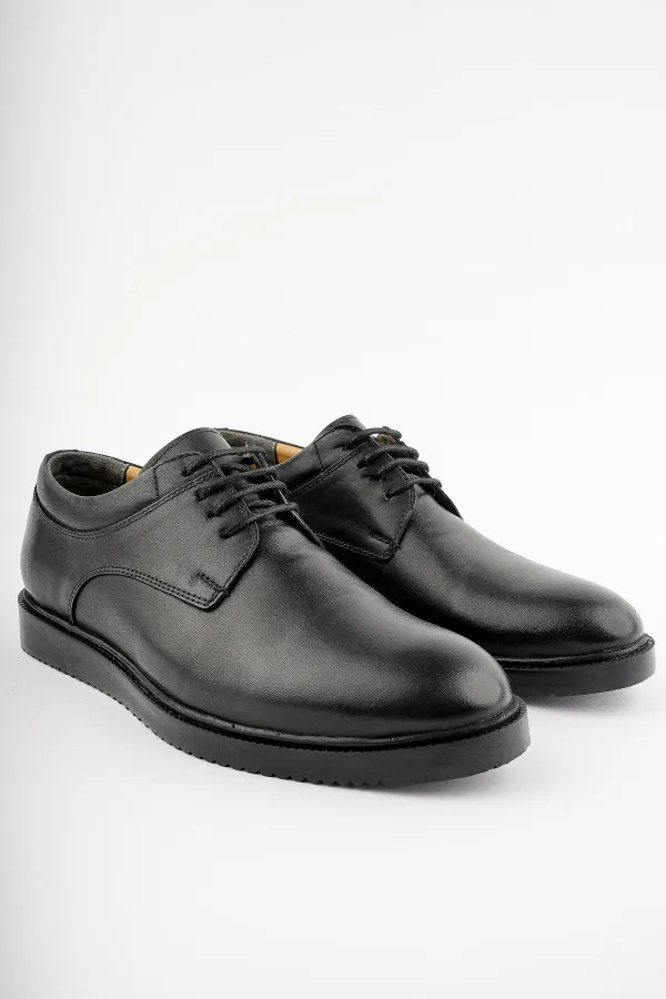 Chaussures décontractées classiques en cuir véritable pour hommes Muggo Mendy, garanties