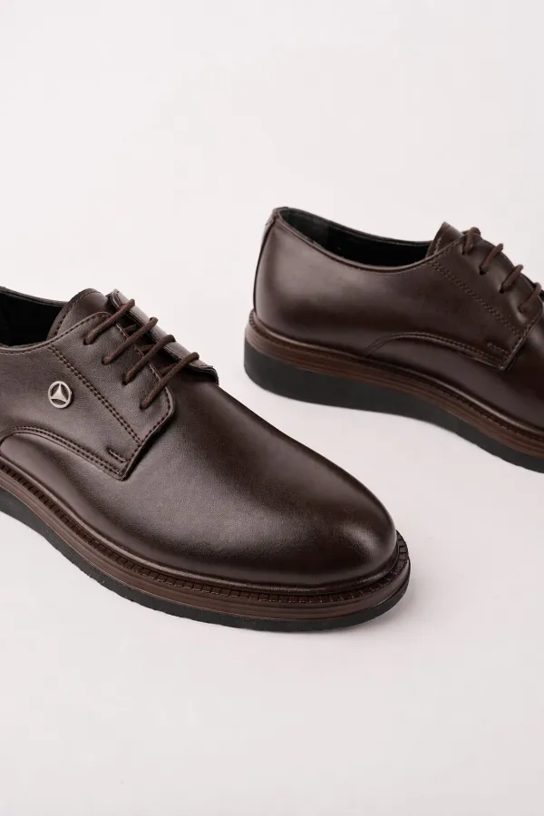 Chaussures décontractées classiques pour hommes Muggo EDWIN à lacets et semelle confortable