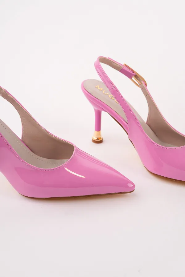 Escarpins à bout pointu et dos ouvert pour femmes Muggo CHIC