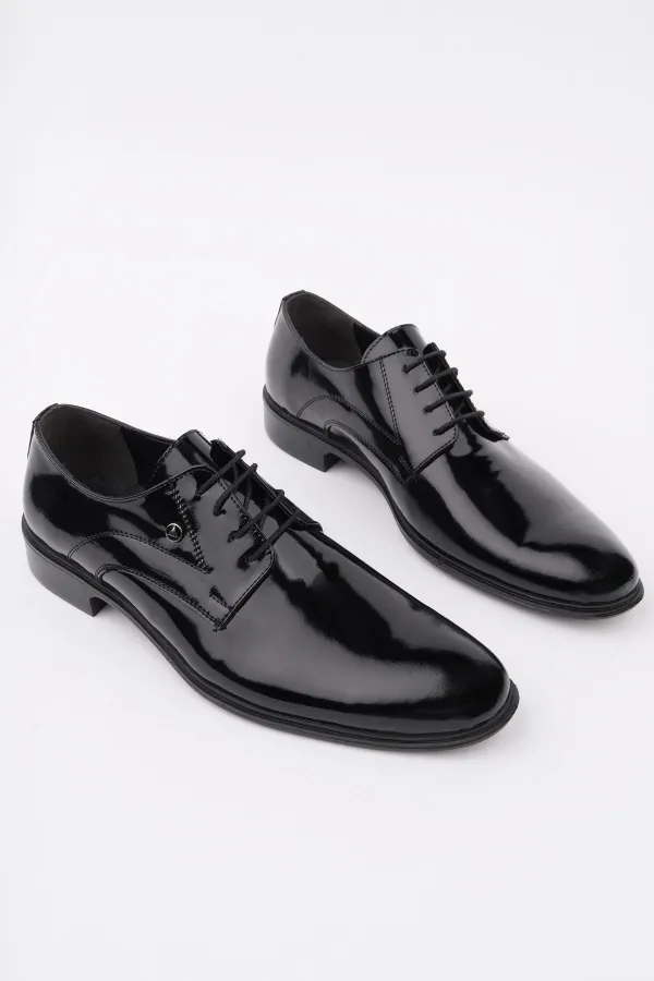 Chaussures classiques pour hommes Muggo H043 en cuir véritable