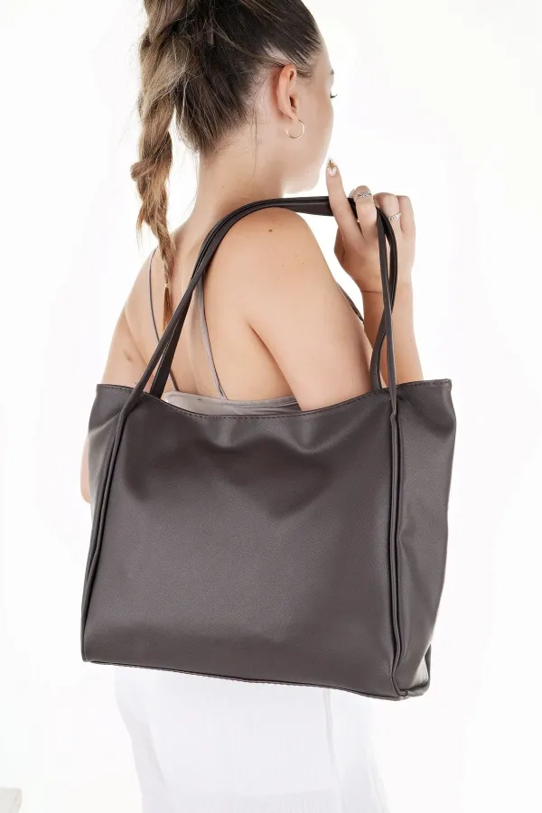 Muggo LEA Kadın Shopper El ve Omuz Çantası