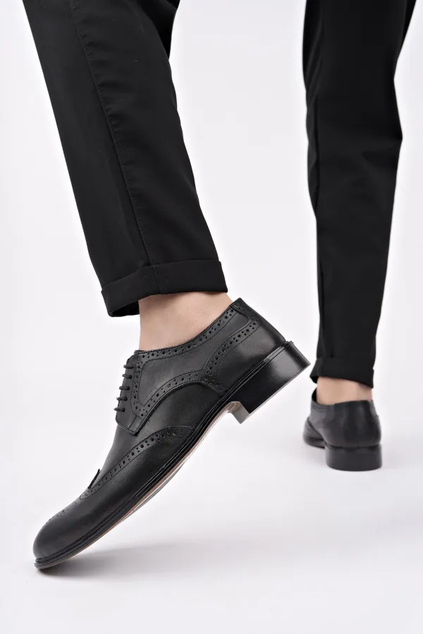 Muggo H046 Genuine Leather Classic Men's Shoes