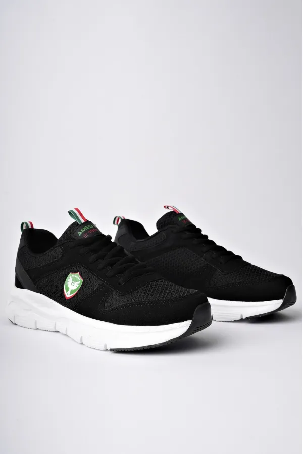 Chaussures de sport orthopédiques décontractées à lacets pour hommes Amed Spor HURCAZH