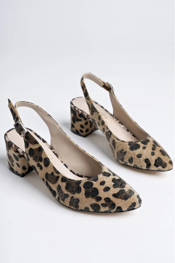 Muggo GZHW711 Escarpins à talons hauts pour femmes, dos nu, style classique décontracté, élégants et confortables.