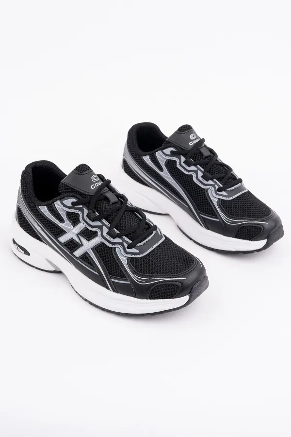 Muggo HYNEX Women's Thick Sole Lace-up Casual Sneaker Sports Shoes