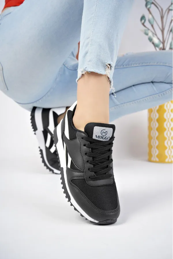 Chaussures de sport Muggo Elvis unisexes orthopédiques, garanties pour la marche et la course au quotidien.