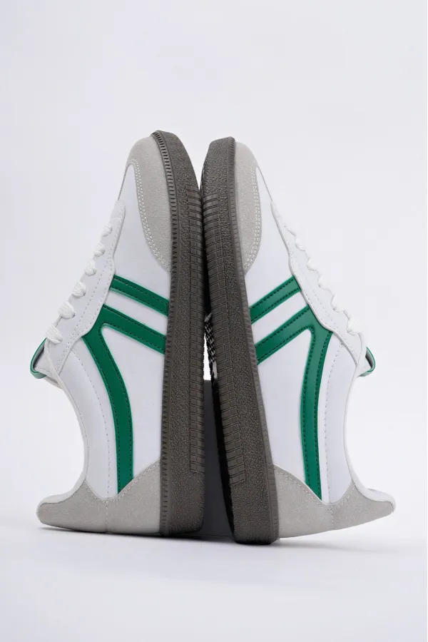 Muggo GARCİA Garantili Unisex Ortopedik Günlük Bağcıklı Yürüyüş Koşu Sneaker Spor Ayakkabı