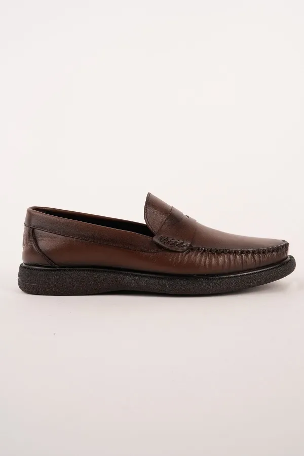 Muggo GENTZ Genuine Leather Comfortable Sole Men's Casual Classic Loafer Shoes Muggo GENTZ Genuine Leather Comfortable Sole Men's Casual Classic Loafer Shoes